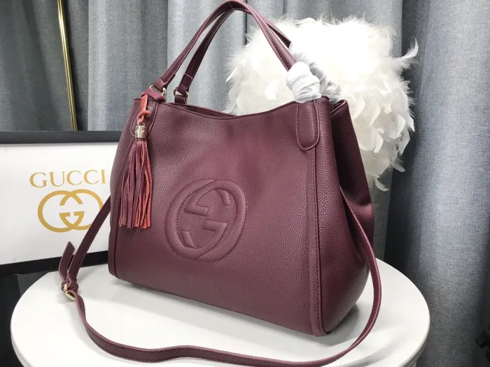 Replica GUCCI SOHO INTERLOCKING G - premium-grade designer purse dupe