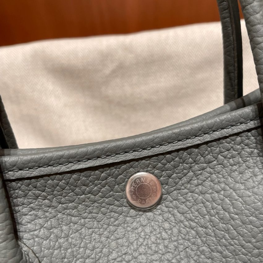 Replica Hermes Garden Party 30cm Vert Amande - high-end fake designer purse