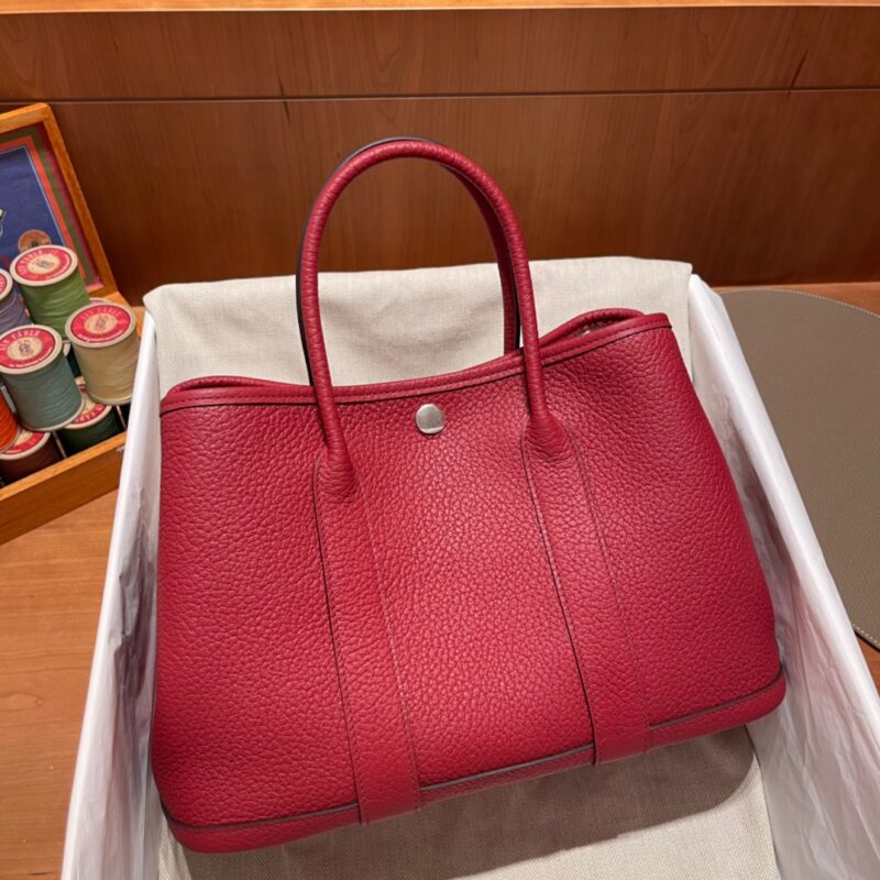 Replica Hermes Garden Party 30cm Rouge Casaque - ultra-realistic fake designer tote