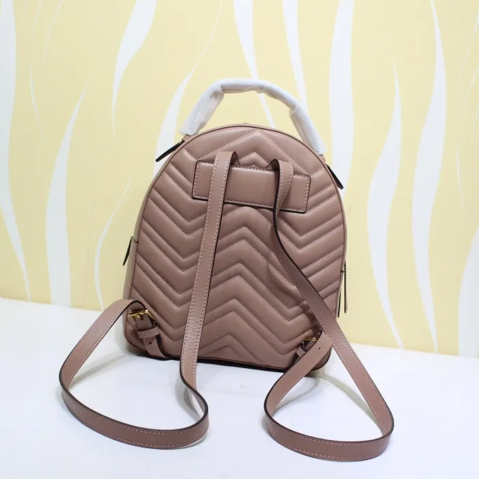 Replica GUCCI GG MARMONT BACKPACK - realistic designer-inspired fake bag