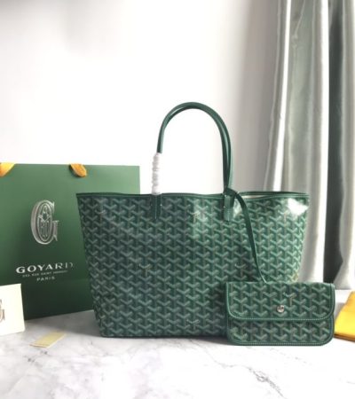 Goyard Saint Louis Tote Dupe — Iconic PM GM Goyardine Canvas Tote