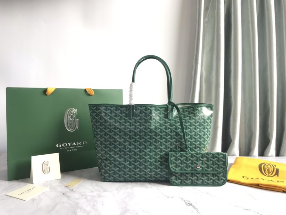 Goyard Saint Louis Tote Dupe — Iconic PM GM Goyardine Canvas Tote