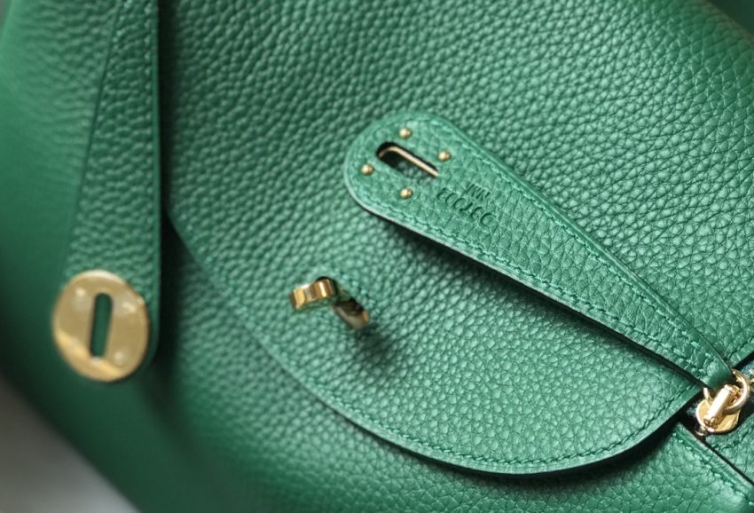 Replica Hermes Lindy Emerald - premium 1:1 fake handbag model