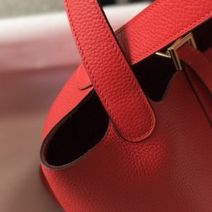 Replica Hermes Picotin Lock Red - best-selling designer handbag dupe