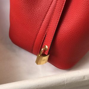 Replica Hermes Picotin Lock Red - premium-grade designer purse dupe
