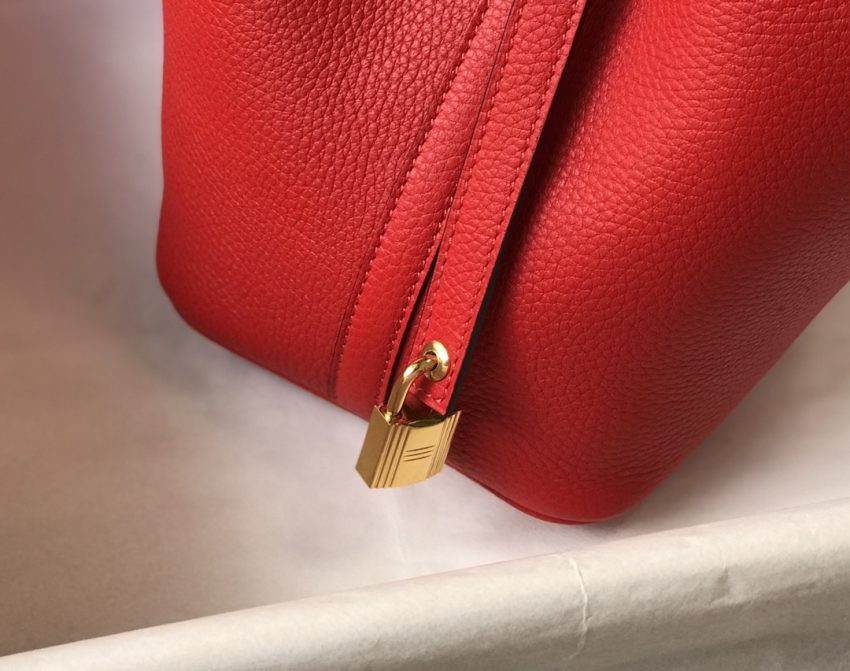 Replica Hermes Picotin Lock Red - premium-grade designer purse dupe