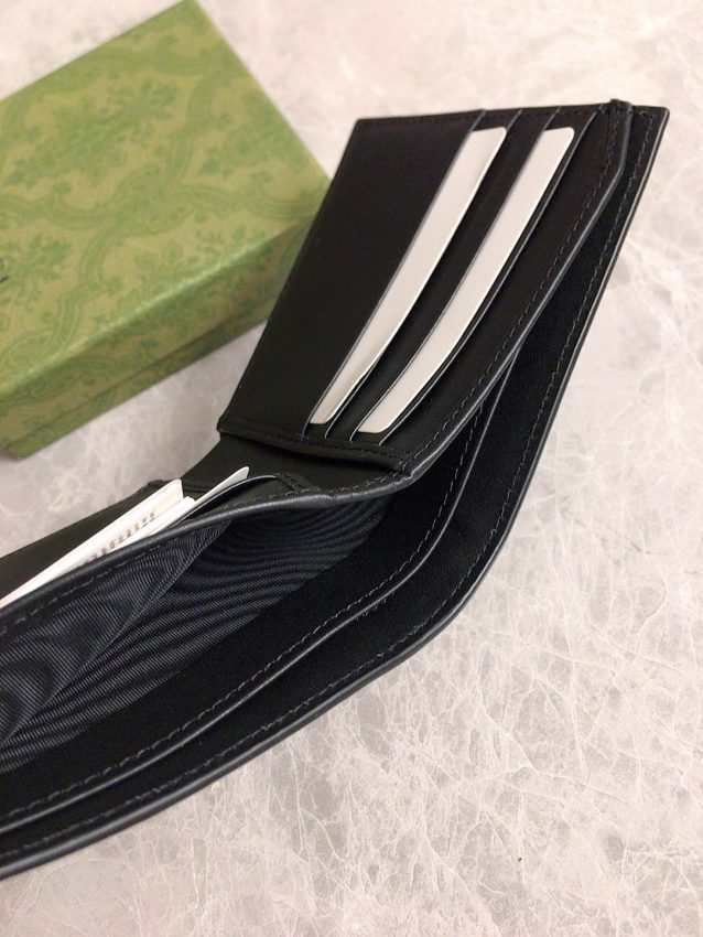 Replica Gucci Marmont GG Wallet Black - high-accuracy replica luxury purse