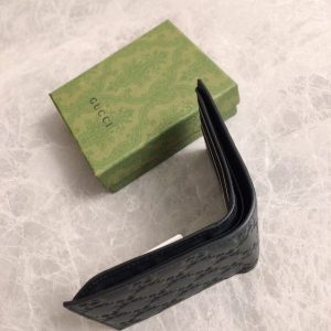 Replica Gucci Marmont GG Wallet Black - authentic-look luxury purse replica