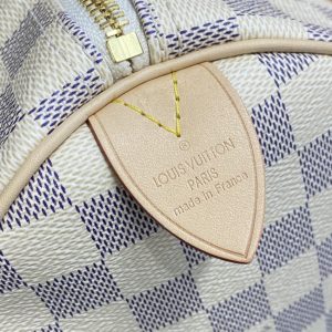 Replica Louis Vuitton Speedy White Grid - high-quality designer bag clone