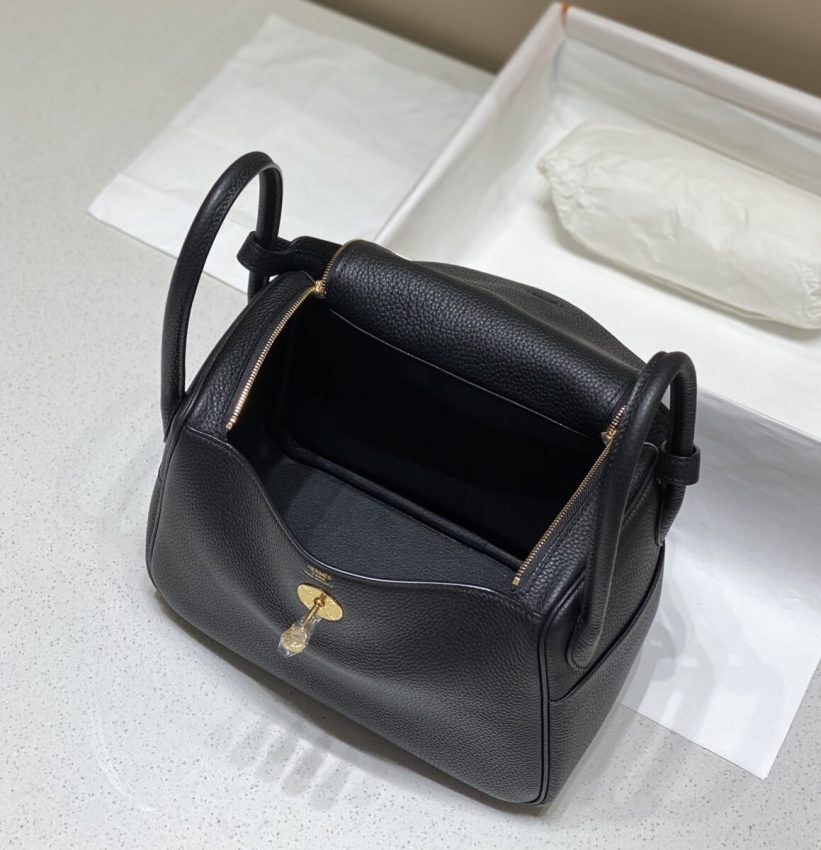 Replica Hermes Lindy Black - elite superclone designer purse