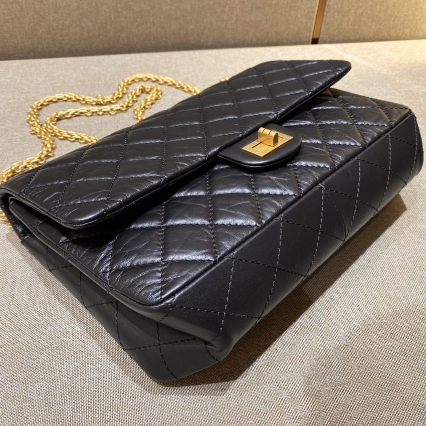 Replica CHANEL 2.55 Bag Black - top-rated replica designer bag