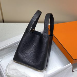 Replica Hermes Picotin Lock Black - ultra-realistic fake designer tote