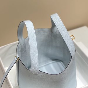 Replica Hermes Picotin Lock Holy Grail Blue - top-tier luxury replica shoulder bag