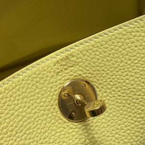 Replica Hermes Lindy Yellow - top-rated replica designer bag