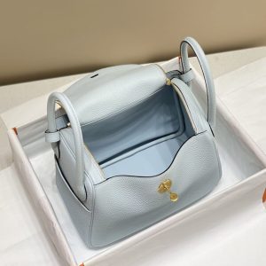 Replica Hermes Lindy Grail Blue - high-end fake designer purse