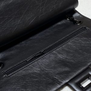 Replica CHANEL 2.55 Bag Large Black - high-accuracy replica luxury purse