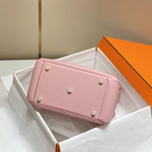 Replica Hermes Lindy Pink - best quality luxury bag dupe