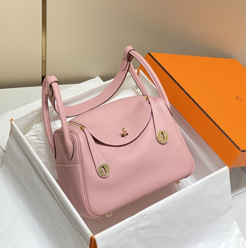 Replica Hermes Lindy Pink - near-authentic luxury replica handbag