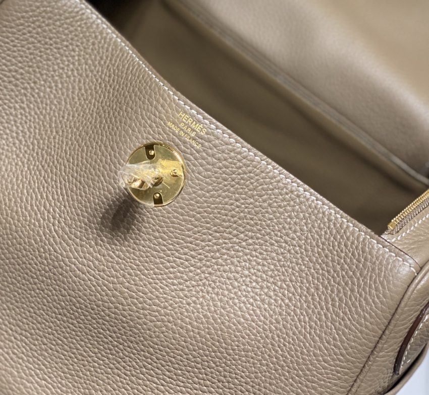 Replica Hermes Lindy Elephant Gray - 1:1 designer replica handbag