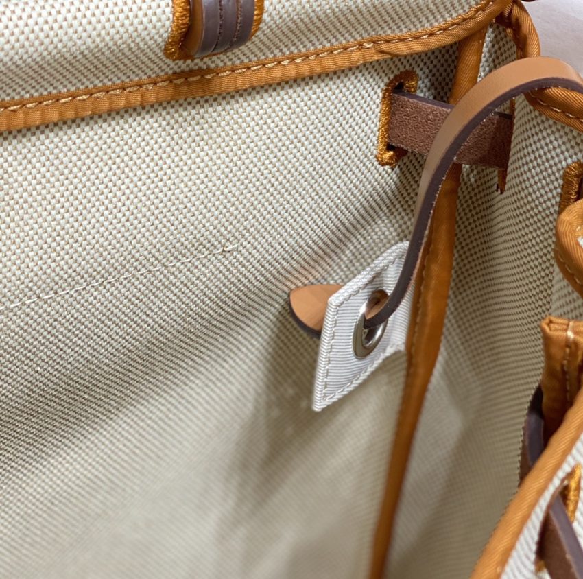 Replica Hermes Herbag 31cm Brown Horse - authentic-look luxury purse replica