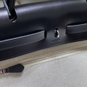 Replica Hermes Herbag 31cm Blue Horse - high-quality designer bag clone