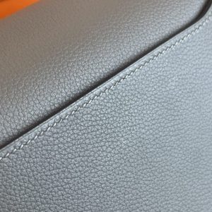 Replica Hermes Sac Roulis Grey - high-quality designer bag clone