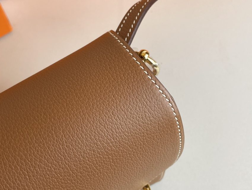 Replica Hermes Sac Roulis Brown - 1:1 designer replica handbag