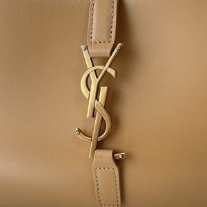 Replica YSL LE 5 A 7 Hobo Brown - high-quality designer bag clone