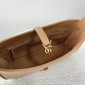 Replica YSL LE 5 A 7 Hobo Brown - realistic designer-inspired fake bag