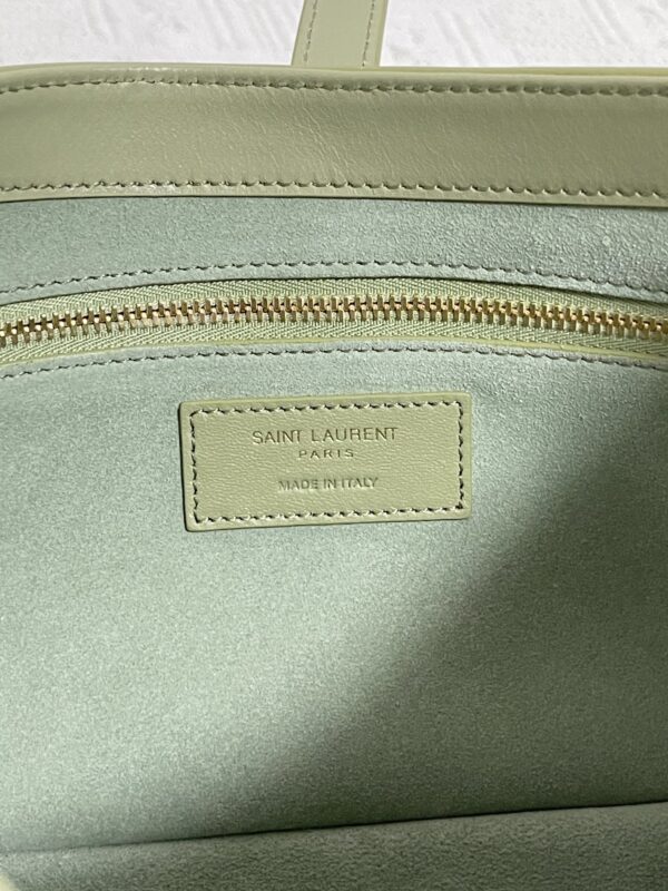 Replica YSL LE 5 A 7 Hobo Olive - premium 1:1 fake handbag model