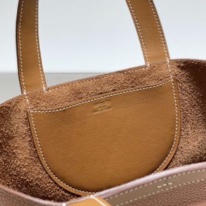 Replica Hermes The Loop Brown - premium 1:1 fake handbag model
