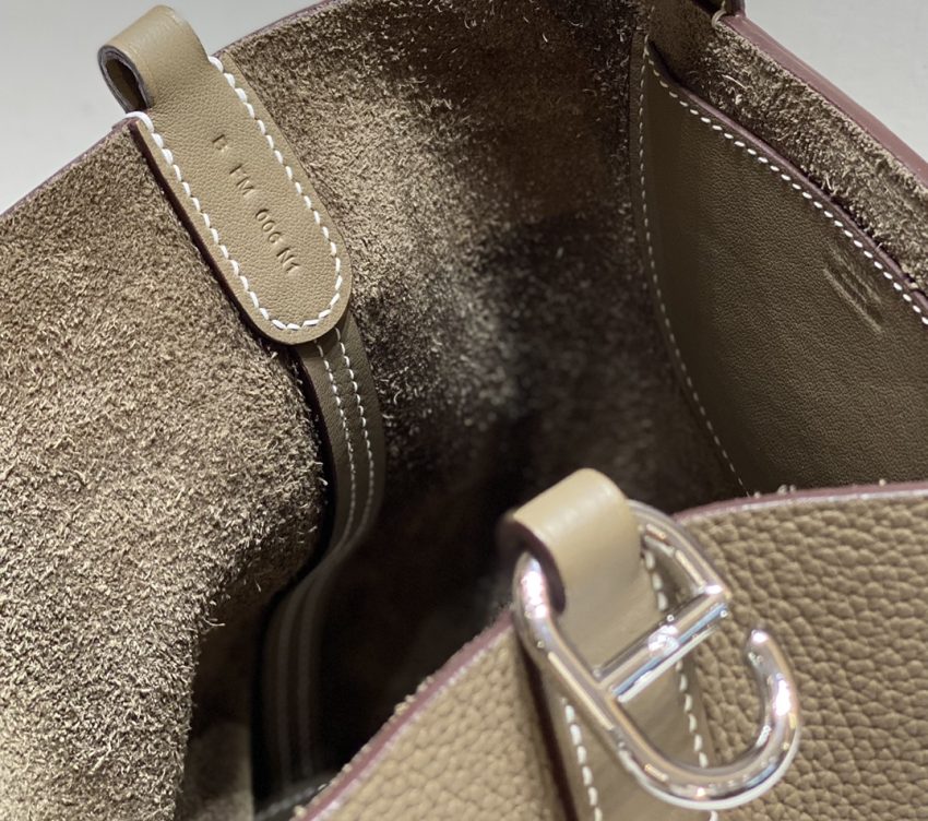 Replica Hermes The Loop Elephant Grey - premium-grade designer purse dupe