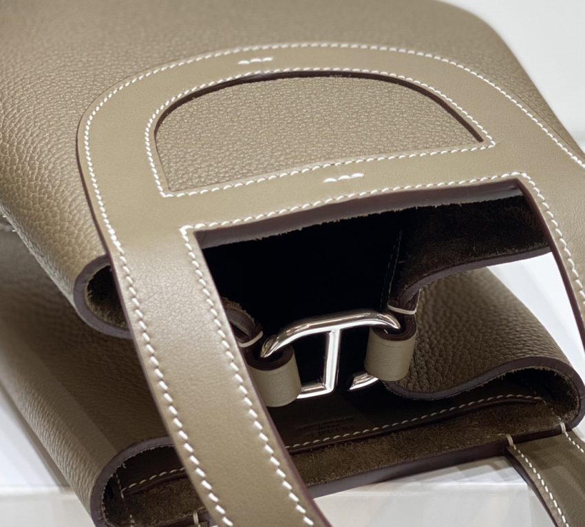 Replica Hermes The Loop Elephant Grey - high-quality designer bag clone