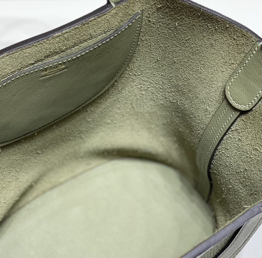 Replica Hermes The Loop Green - premium-grade designer purse dupe