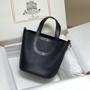 Replica Hermes The Loop Black - top-rated replica designer bag