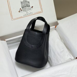 Replica Hermes The Loop Black - top-rated replica designer bag