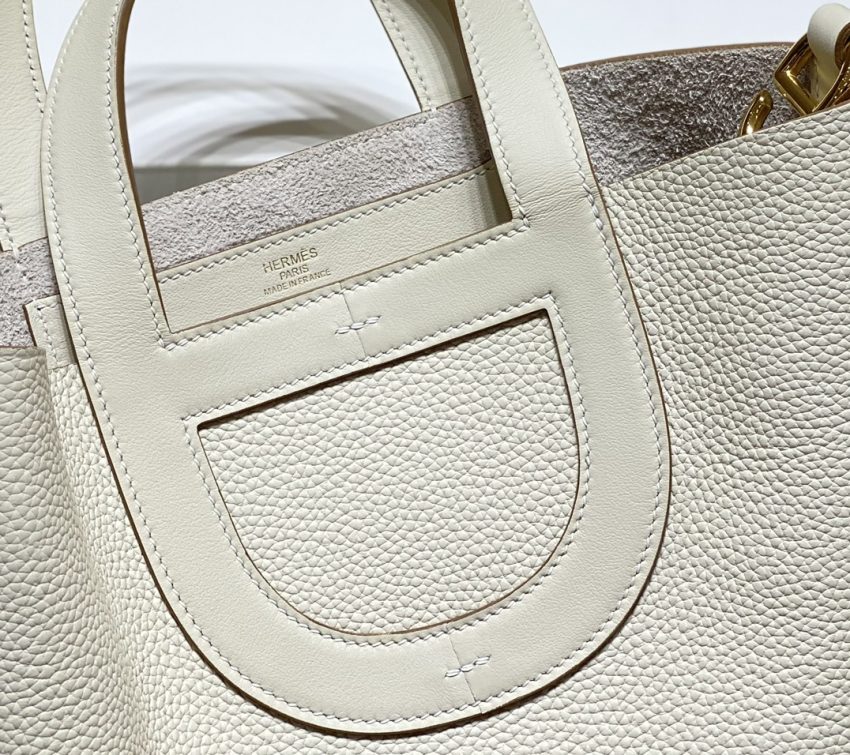 Replica Hermes The Loop White - high-end fake designer purse