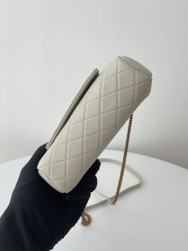 Replica YSL Nolita White - near-authentic luxury replica handbag