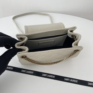 Replica YSL Nolita White - top-rated replica designer bag