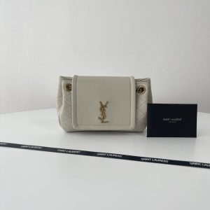 Replica YSL Nolita White - high-end fake designer purse