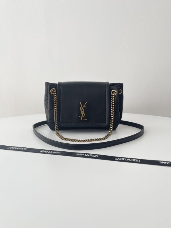 Replica YSL Nolita Black - top-tier luxury replica shoulder bag