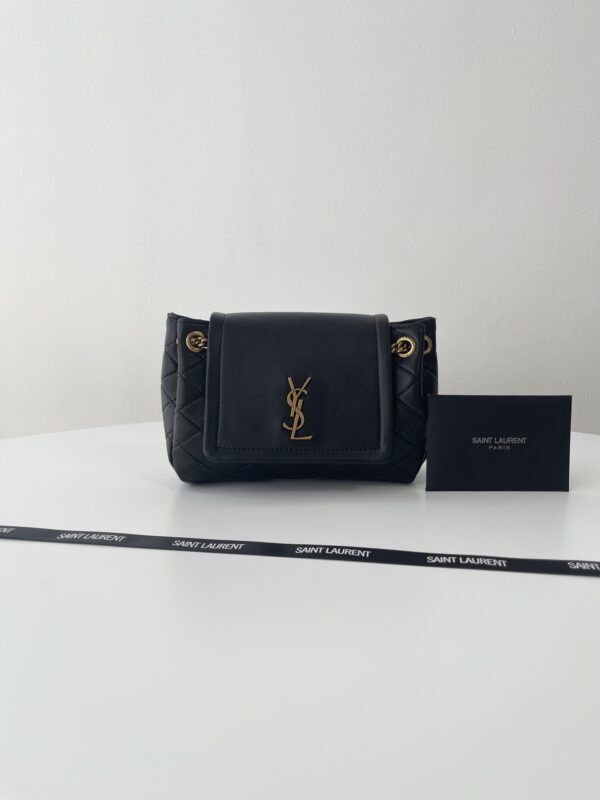 Replica YSL Nolita Black - top-tier luxury replica shoulder bag