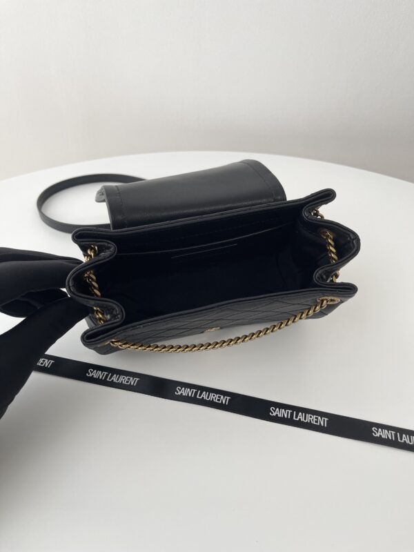 Replica YSL Nolita Black - realistic designer-inspired fake bag