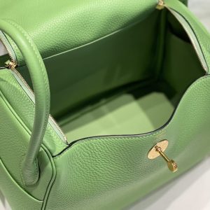 Replica Hermes Lindy Light Green - premium 1:1 fake handbag model