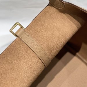 Replica Hermes Picotin Lock Milk Tea - best quality luxury bag dupe