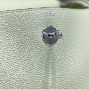 Replica Hermes Lindy Bubble Green - top-tier luxury replica shoulder bag