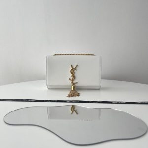 Replica YSL Kate Tassel White - realistic designer-inspired fake bag