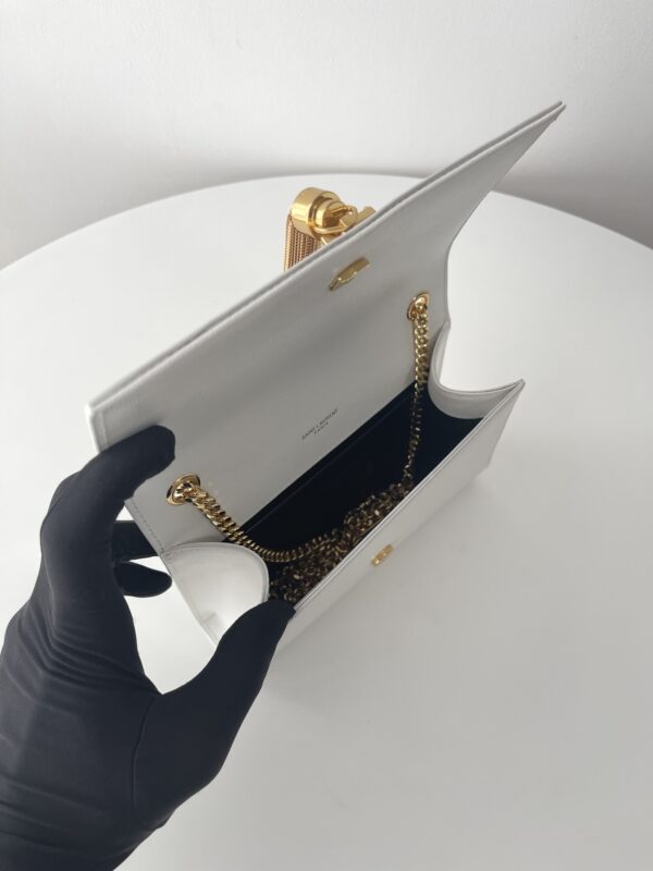 Replica YSL Kate Tassel White - realistic designer-inspired fake bag