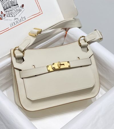 Replica Hermes Jypsiere White - best-selling designer handbag dupe