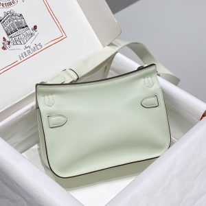 Replica Hermes Jypsiere Bubble Green - near-authentic luxury replica handbag